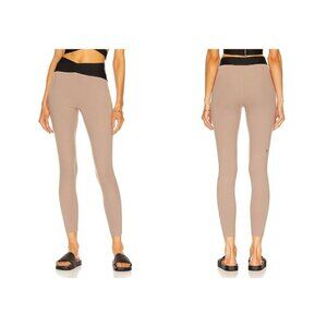 Le Ore XXL Bandier Corso Crossover Warm Stone Tan High Waisted Leggings